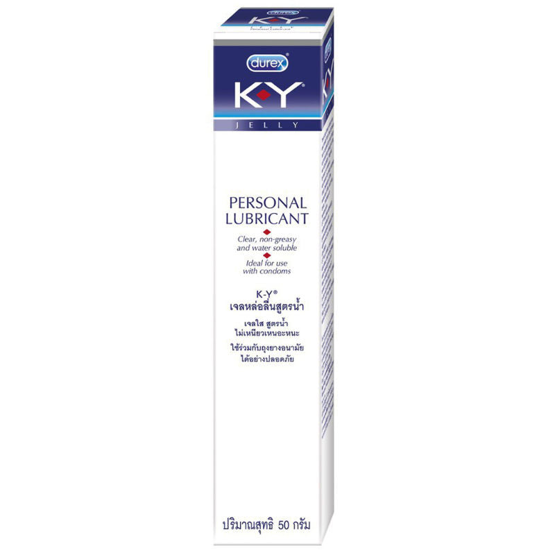 Durex K-Y Jelly Lubricant, Clear Gel, Watery Formula, 50 ml Freshour Durex K-Y Jelly Lubricant, Clear Gel, Watery Formula, 50 ml Freshour
