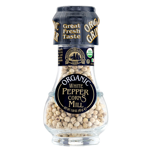 Drogheria White Peppercorn Mill 45g