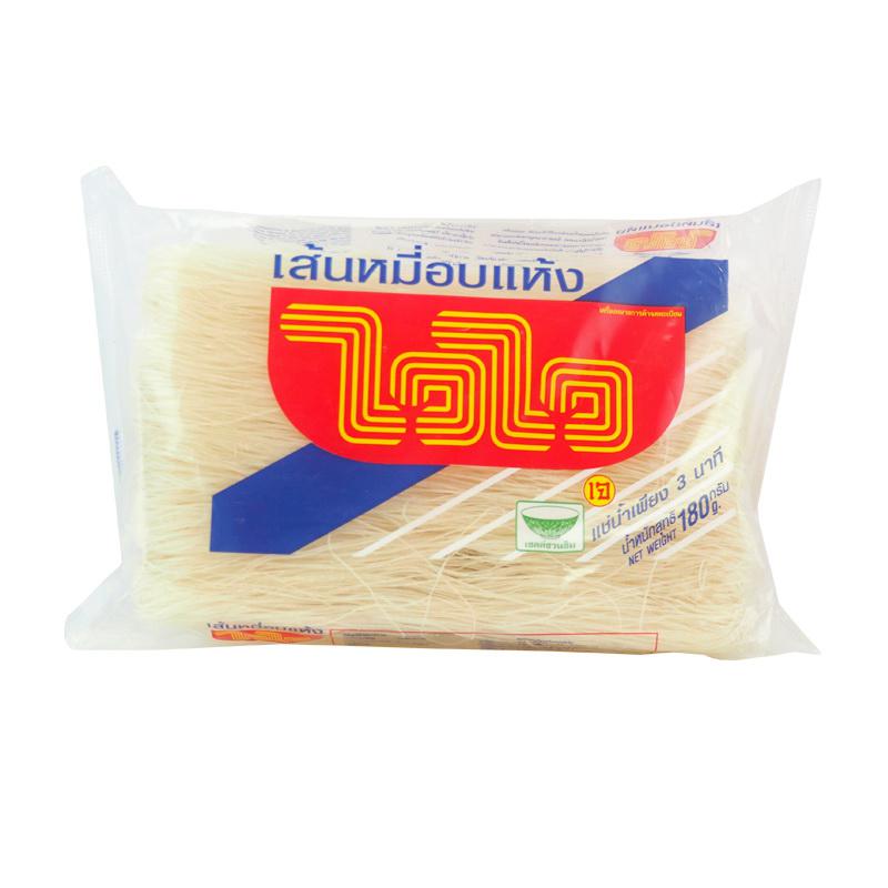 ไวไวเส้นหมี่ข้าวกล้องอบแห้ง 180g