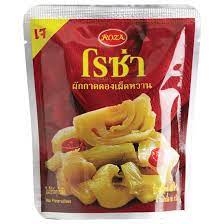 ผักกาดดองเค็ม ตราโรซ่า 145g