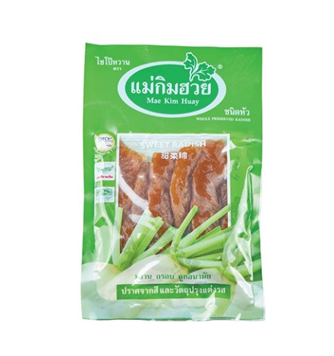 แม่กิมฮวย ไชโป๊หวานชนิดหัว 200g