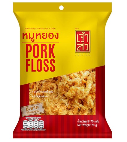 หมูหยอง ตราเจ้าสัว 70g