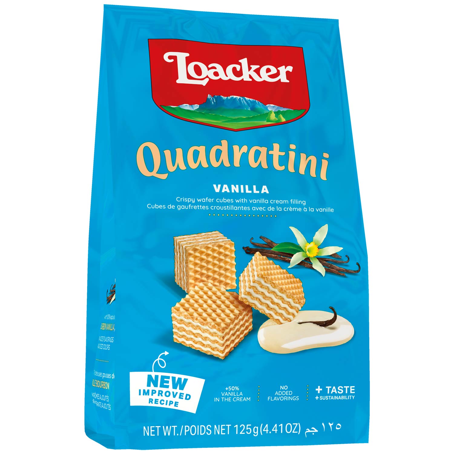 Loacker Quadratini Vanilla 125g