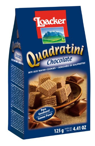 Loacker Quadratini Chocolate 125g