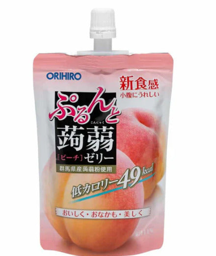 Orihiro Jelly 49 Kcal Peach 130g.