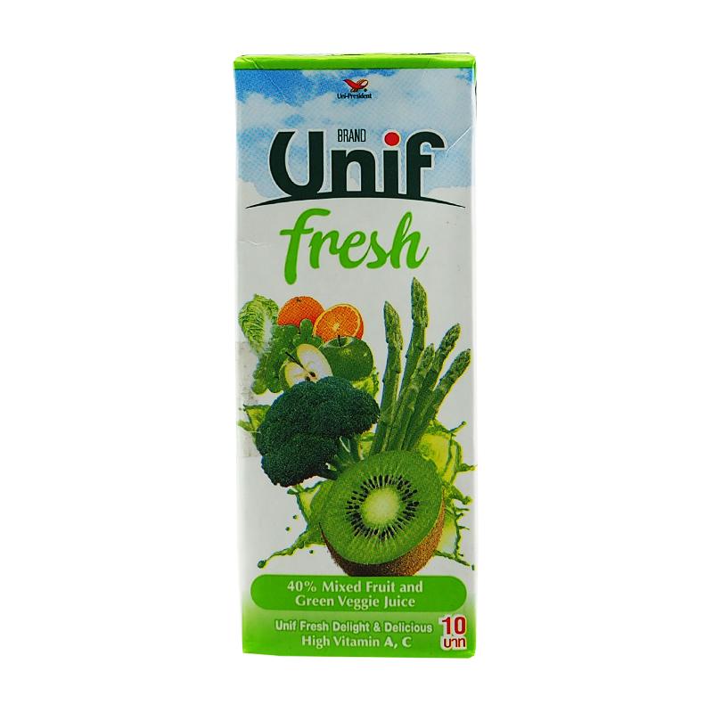 Unif fresh ผสมผักใบเขียว 40% 180ml