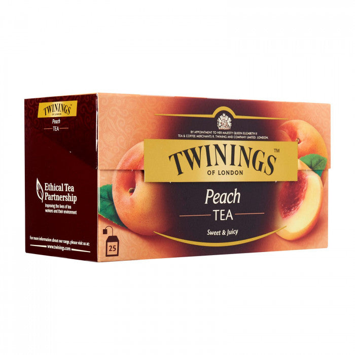 Twinings พีช 50ก. 25ซอง