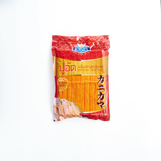 King Chef Platinum Crab Sticks (Seasoned Minced Fish) 500g