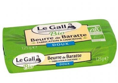 Le Gall Organic Unsalted Butter 125g