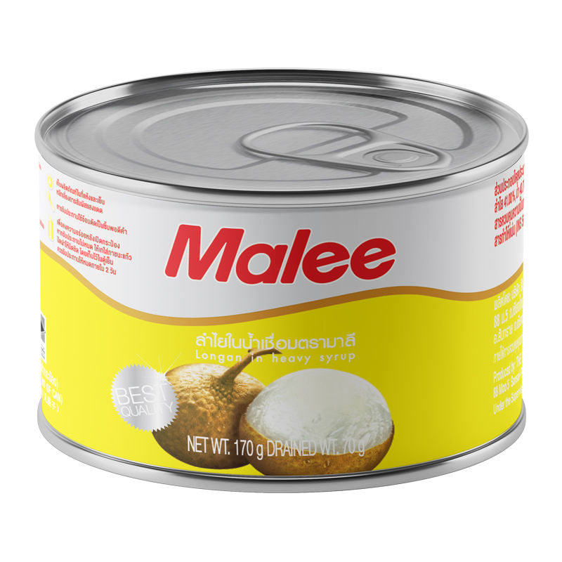 Malee ลำใยในน้ำเชื่อม 170g