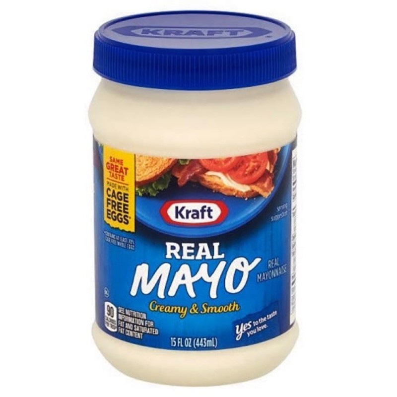 Kraft Real mayo (มายองเนส) 443ml